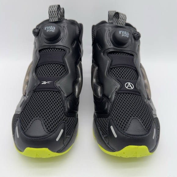 Reebok INSTAPUMP FURY 94 Running Shoes Men\'s Size 6.5 Blk/Gry/Lme‎ main image 12